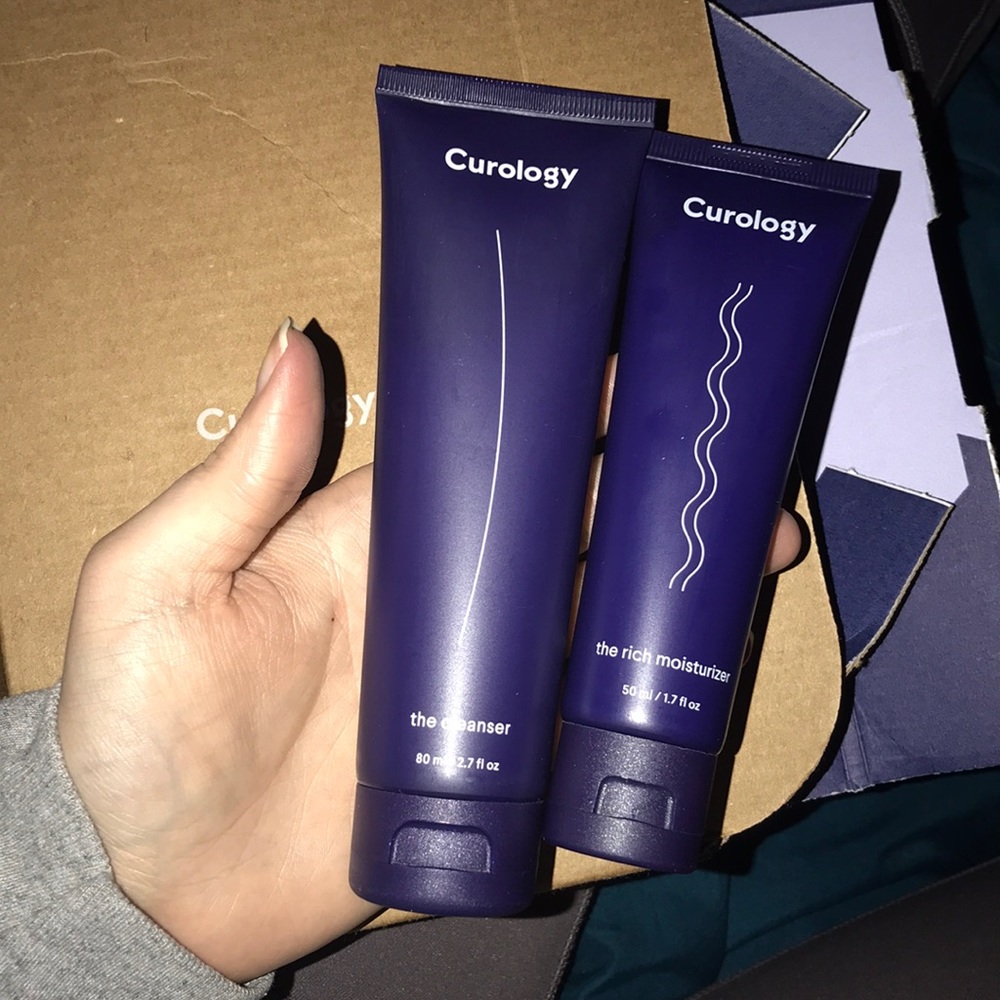 Brand new curology cleanser& moisturizer